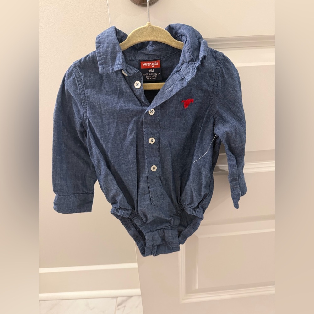 NWOT Wrangler Onesie